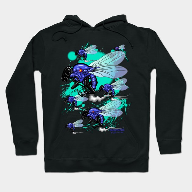 Because…gnats Hoodie by MetroInk